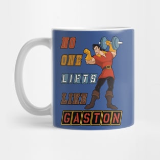 Gaston Lifts Mug
